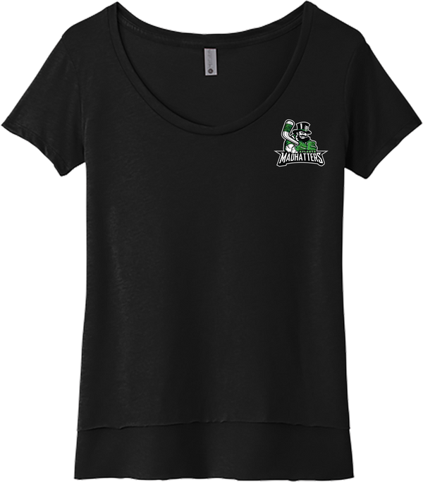 Atlanta Madhatters Womens Festival Scoop Neck Tee