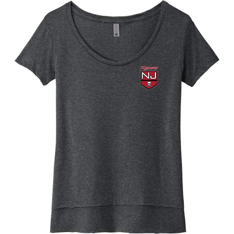 NJ Raiders Womens Festival Scoop Neck Tee