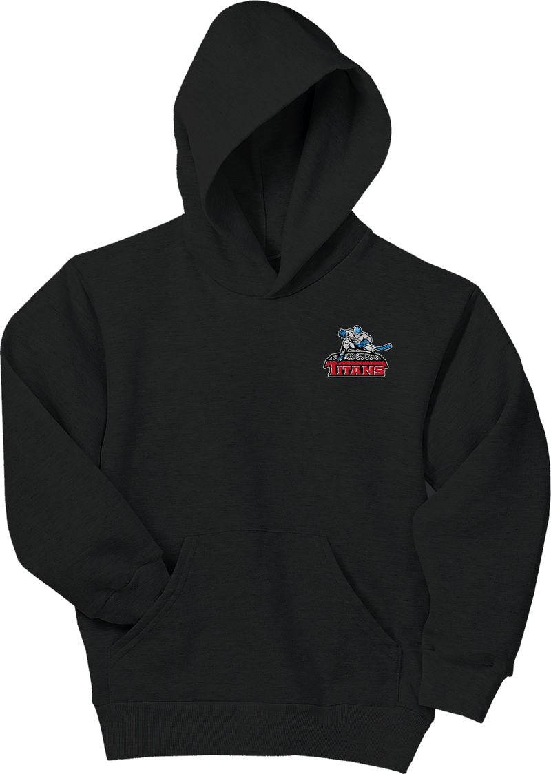 NJ Titans Youth EcoSmart Pullover Hooded Sweatshirt