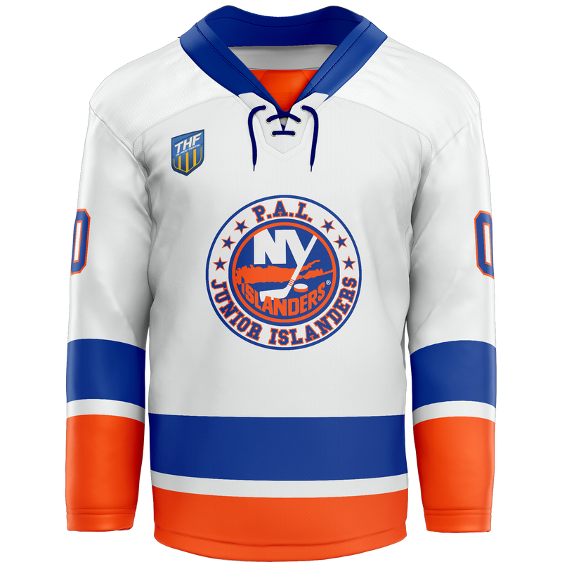 PAL Jr. Islanders Goalie Hybrid Jersey - White