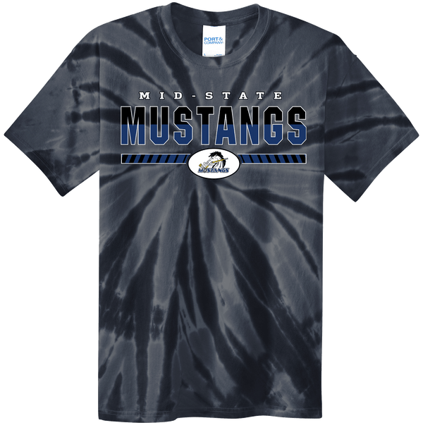 Mid-State Mustangs Youth Tie-Dye Tee