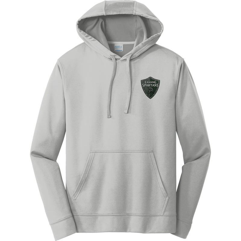 Lansing Spartans Performance Fleece Pullover Hooded Sweatshirt