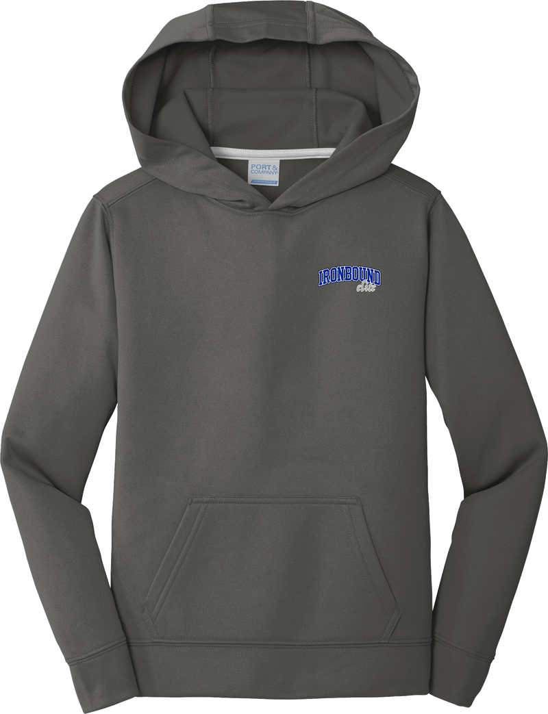 Ironbound Youth Performance Fleece Pullover Hooded Sweatshirt