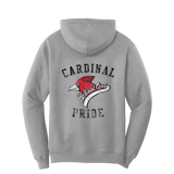 School One Elementary Adult 'Vintage' Core Fleece Pullover Hooded Sweatshirt