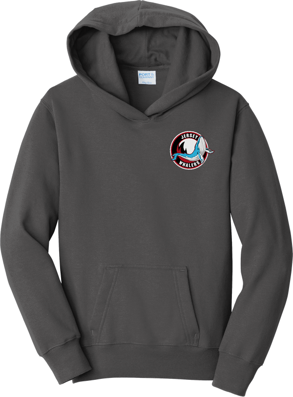 Jersey Shore Whalers Youth Fan Favorite Fleece Pullover Hooded Sweatshirt (E1407-LC)