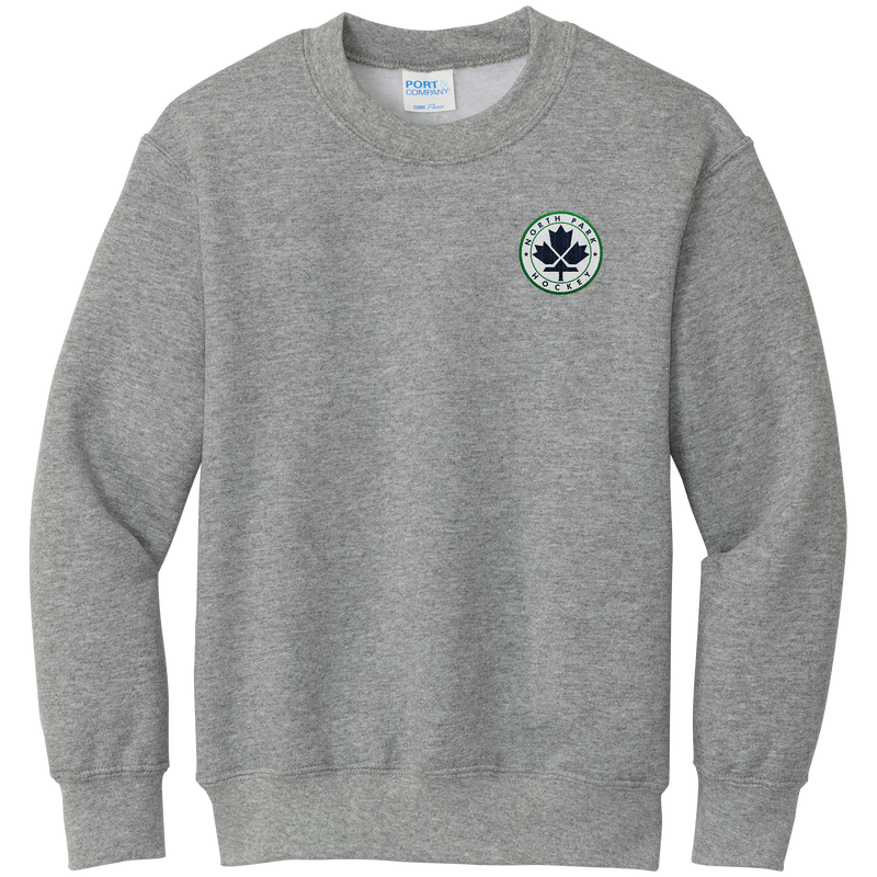 North Park Hockey Youth Core Fleece Crewneck Sweatshirt
