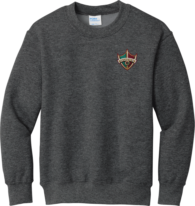 Delaware Ducks Youth Core Fleece Crewneck Sweatshirt