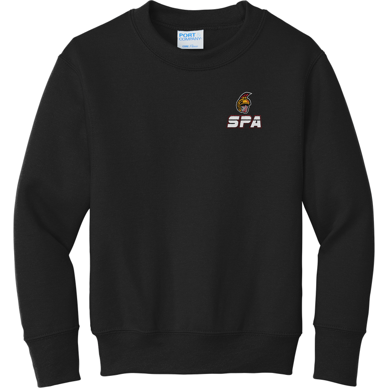 Seacoast Spartans Youth Core Fleece Crewneck Sweatshirt