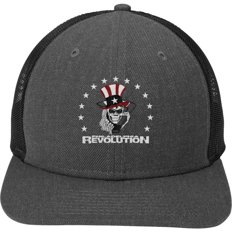 Phila Revolution New Era Snapback Low Profile Trucker Cap