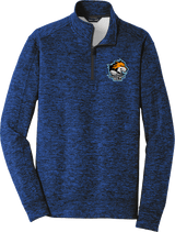 Woodridge Wild PosiCharge Electric Heather Fleece 1/4-Zip Pullover