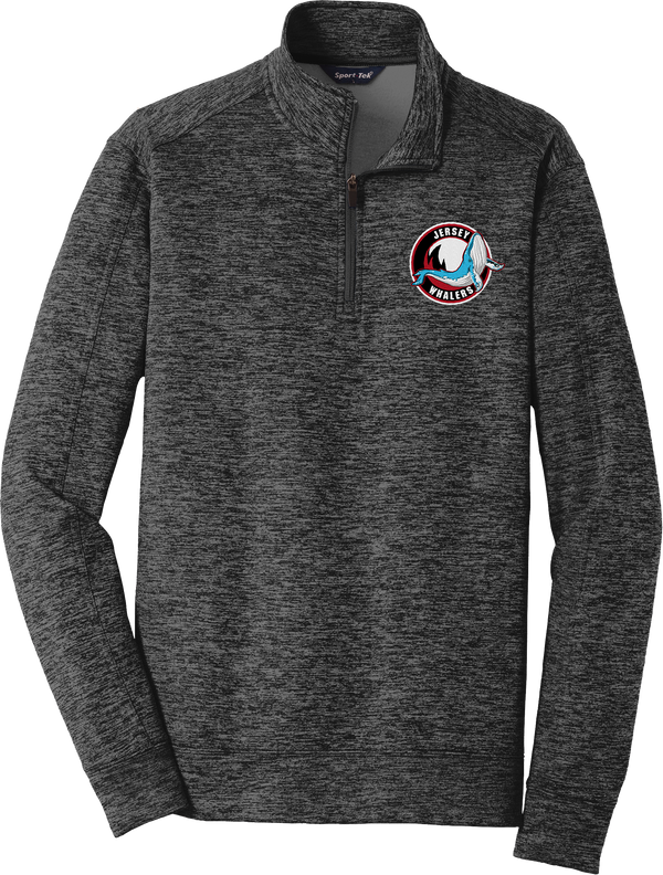 Jersey Shore Whalers PosiCharge Electric Heather Fleece 1/4-Zip Pullover (E1407-LC)