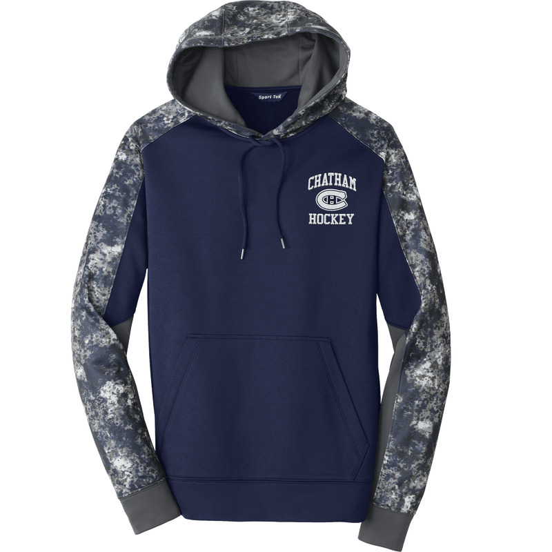 Chatham Hockey Sport-Wick Mineral Freeze Fleece Colorblock Hooded Pullover