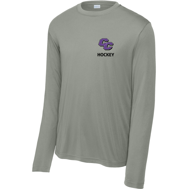 Curry College (Fear None Hockey) Youth Long Sleeve PosiCharge Competitor Tee