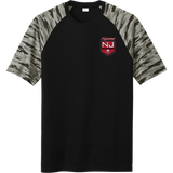 NJ Raiders Drift Camo Colorblock Tee