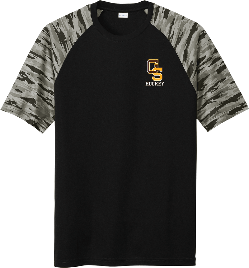 Greensburg Salem Drift Camo Colorblock Tee