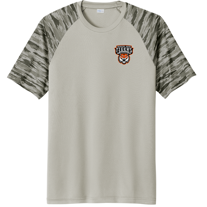 Princeton Jr. Tigers Drift Camo Colorblock Tee