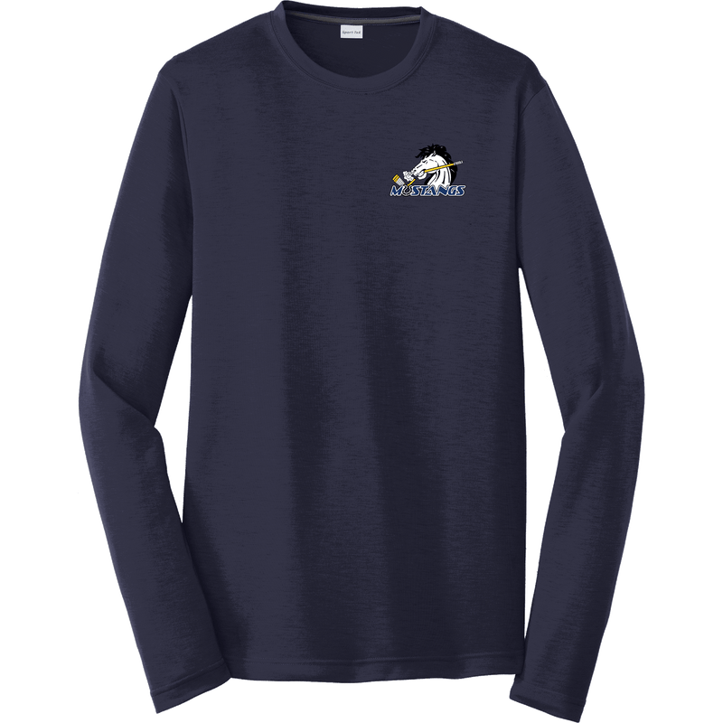 Mid-State Mustangs Long Sleeve PosiCharge Competitor Cotton Touch Tee