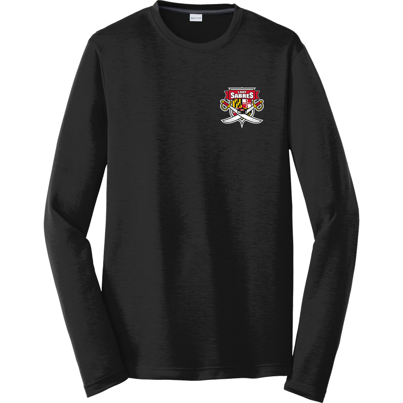 SOMD Lady Sabres Long Sleeve PosiCharge Competitor Cotton Touch Tee