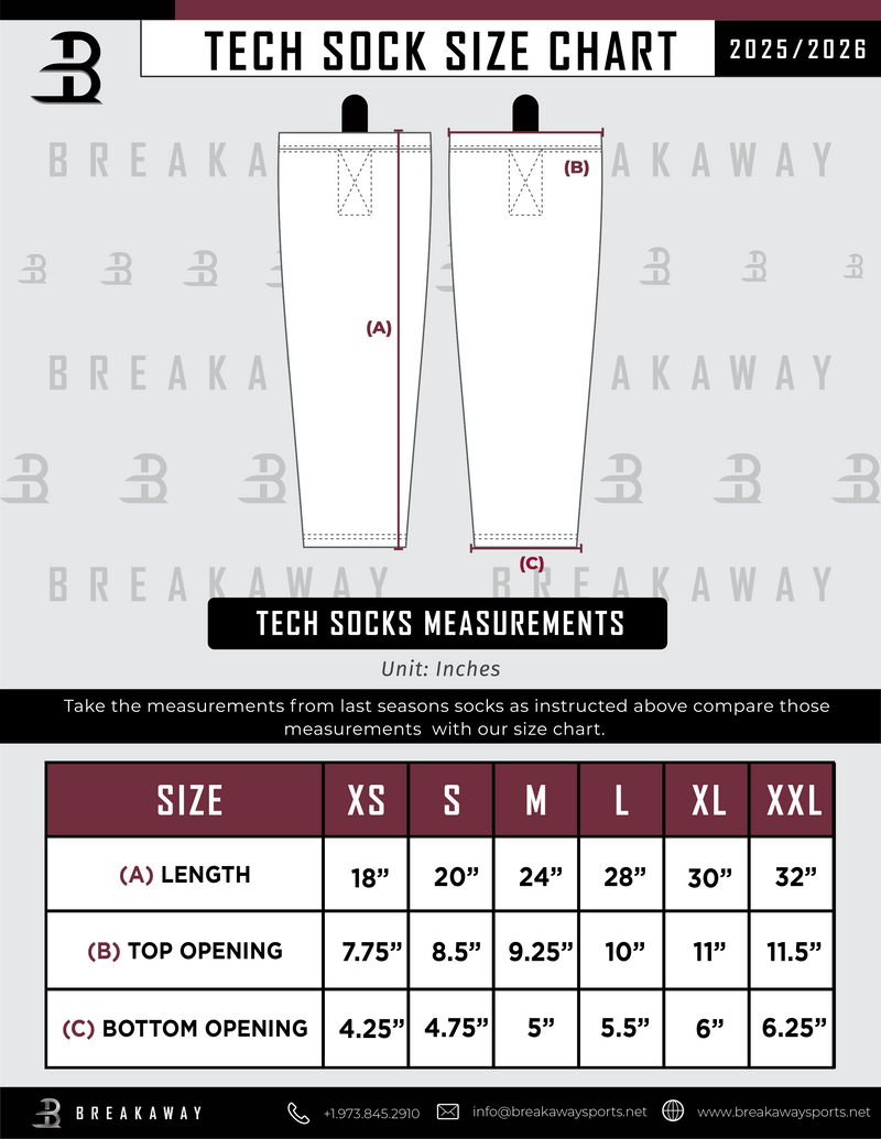 Metropolitan Selects Sublimated Tech Socks