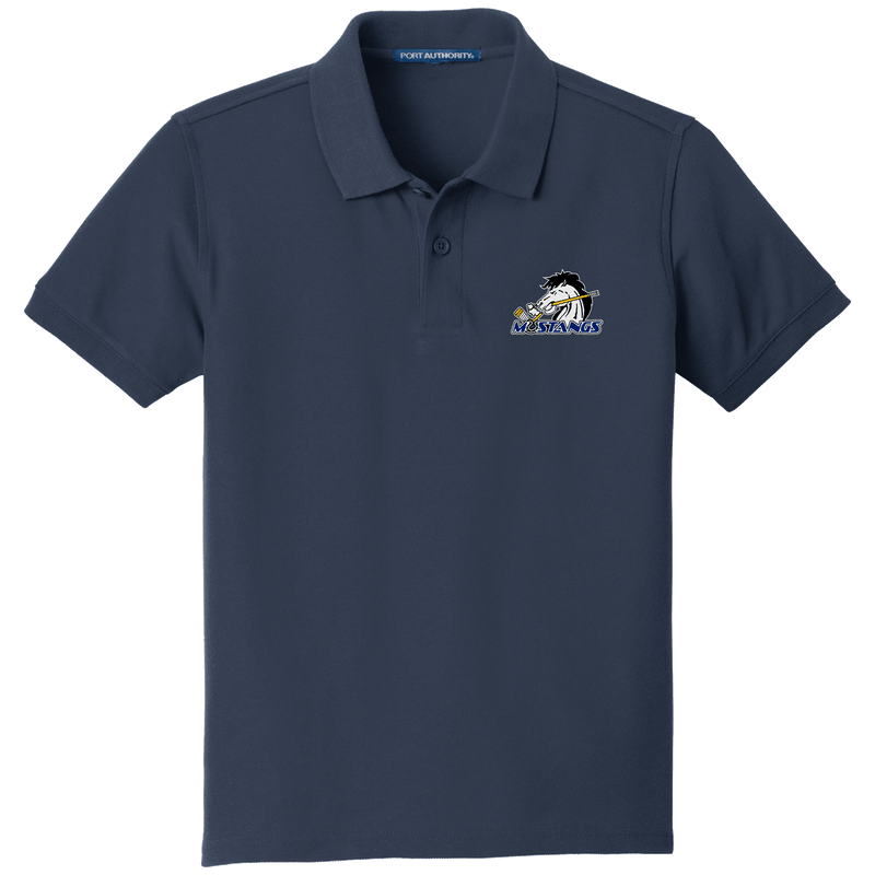 Mid-State Mustangs Youth Core Classic Pique Polo