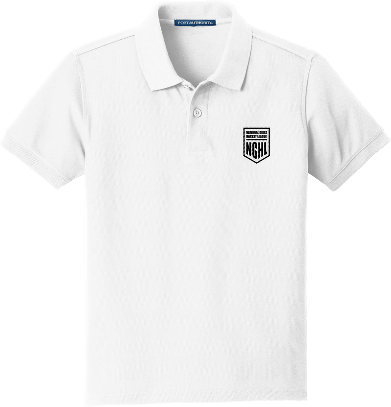 NGHL Youth Core Classic Pique Polo