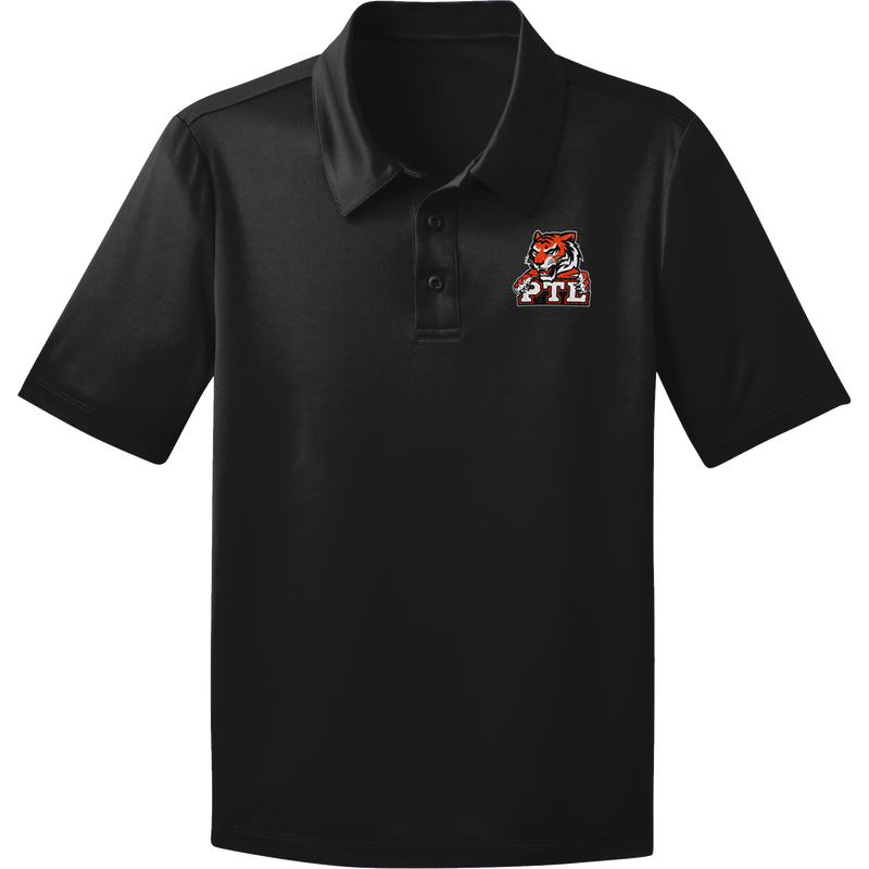 Princeton Tiger Lilies Youth Silk Touch Performance Polo