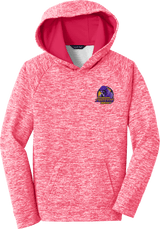 Youngstown Phantoms Youth PosiCharge Electric Heather Fleece Hooded Pullover