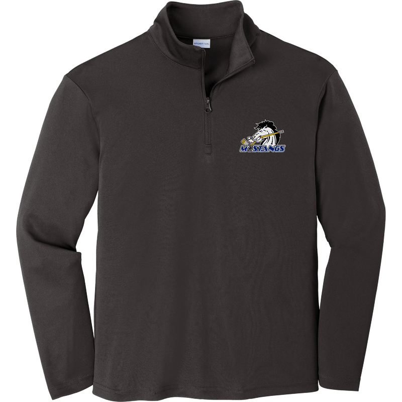 Mid-State Mustangs Youth PosiCharge Competitor 1/4-Zip Pullover