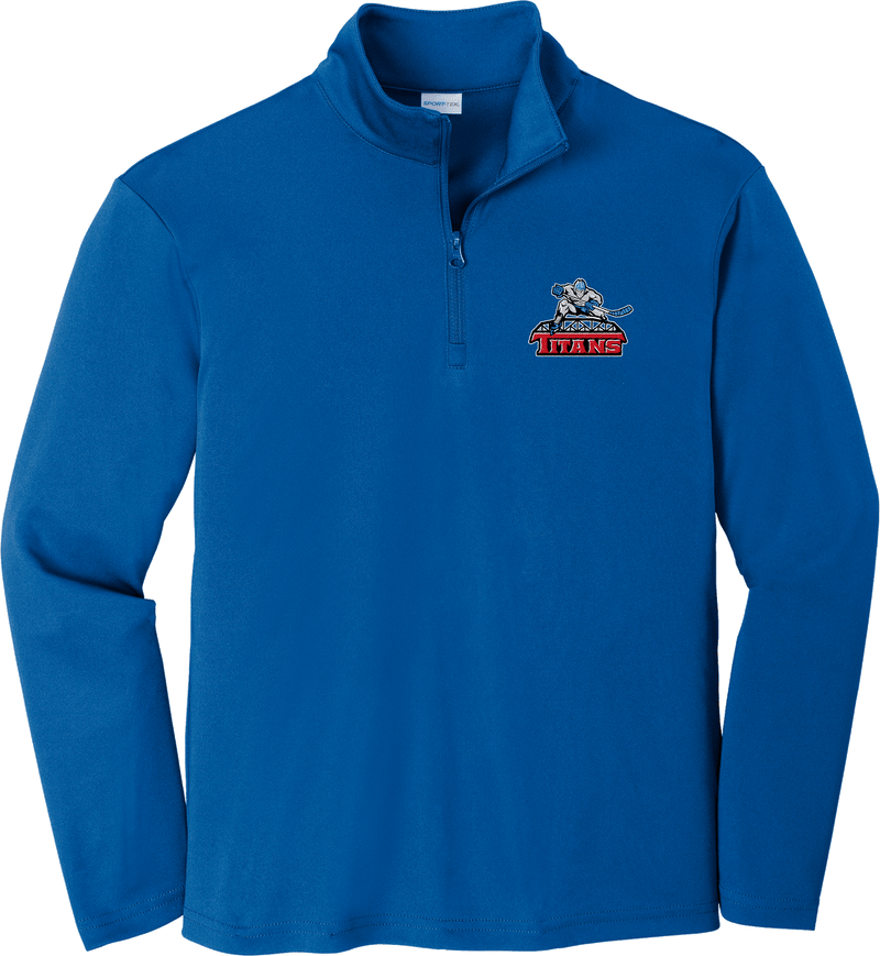 NJ Titans Youth PosiCharge Competitor 1/4-Zip Pullover