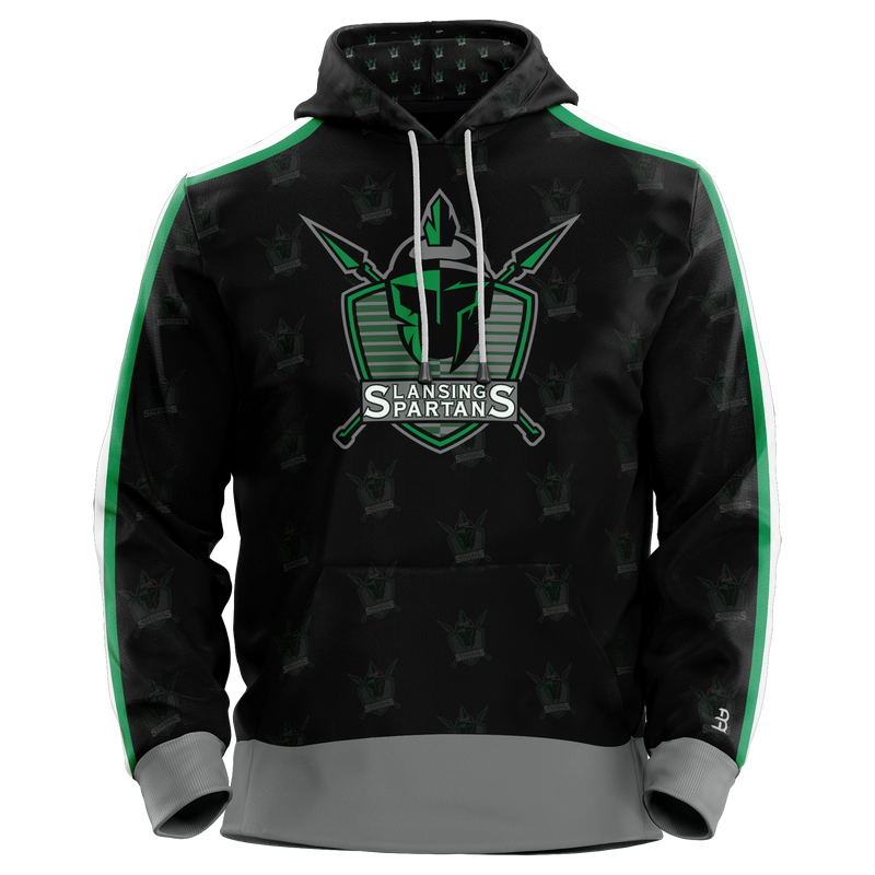 Lansing Spartans Youth Sublimated Hoodie