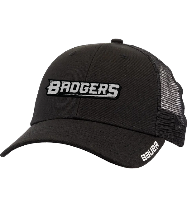 Allegheny Badgers Bauer Adult Team Mesh Snapback