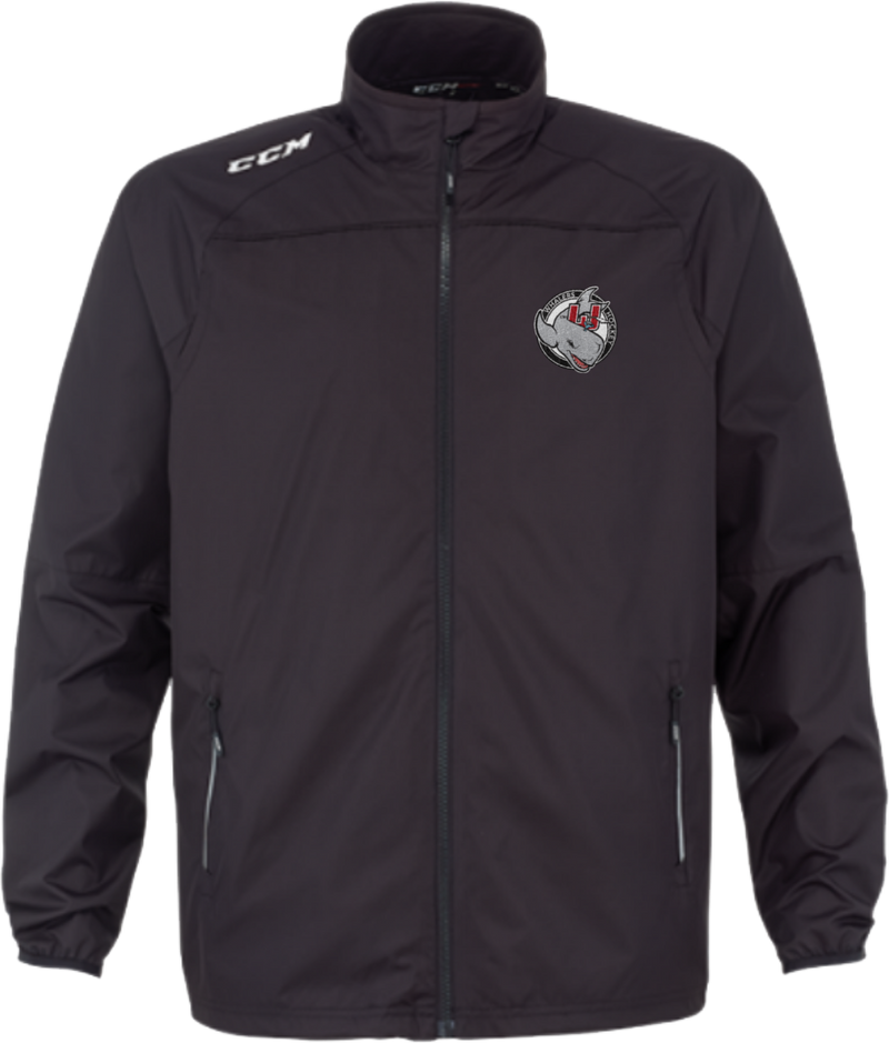 CCM Youth Lightweight Warm Up Jacket - CT Whalers Tier 2