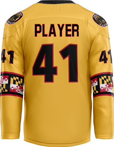 MD Jr Black Bears Adult Player Sublimated Jersey